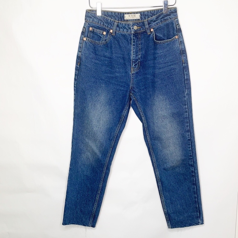 We The Free High Rise Raw Hem Jeans (28)